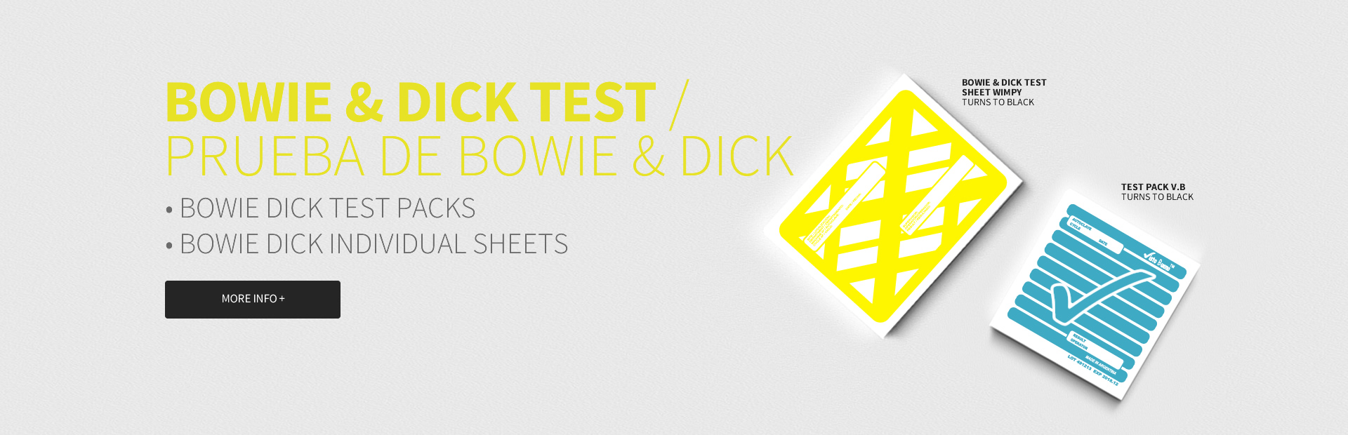 Química Del Santo - Bowie & Dick Indicator